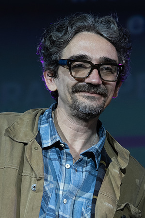 Roberto Recchioni attends the COMICON 2025 in Naples. From May 1st to 4th, 2025, the city of Naples transformed into the epicenter of international pop culture as the XXV edition of COMICON Napoli took place at the iconic Mostra d’Oltremare.