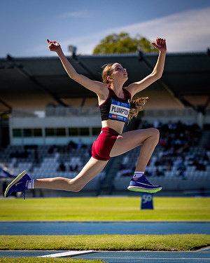 Jarrah Plumpton, representing Queensland competing in the Triple Jump achieved a personal best jump of 10.81m. Highlights from the Australian Junior Athletics Championships held in Perth Australia in April 2025.