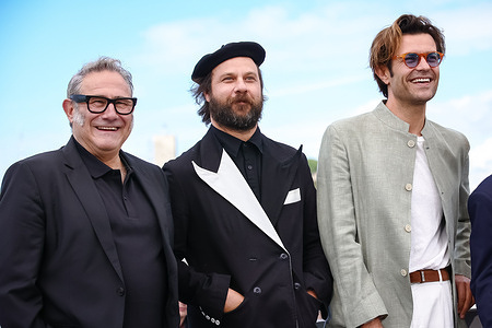 Portuguese film director Tiago Guedes attends the photocall of "Aquí" at the 79th Cannes Film Festival.