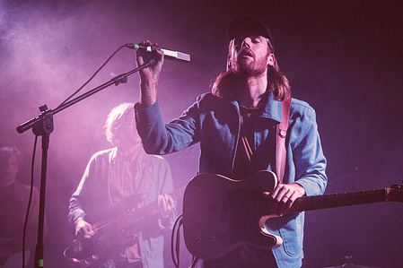 Jack Tatum and his band Wild Nothing perform live in concert at Monk Club in Rome.