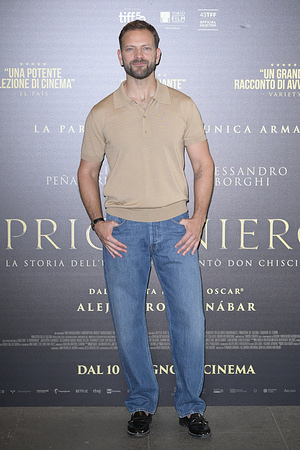 Alessandro Borghi attends the photocall of movie Il Prigioniero at Quattro Fontane cinema.