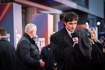 Jacob Elordi attends the "Frankenstein" Headline Gala at the 69th BFI London Film Festival at The Royal Festival Hall.