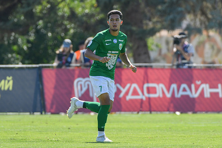 Fellipe Vieira of FC Karpaty Lviv seen during the Ukrainian Premier League match between FС Kryvbas Kryvyi Rih and FC Karpaty Lviv at Hirnyk Stadium. Final score ; FC Karpaty Lviv 4:1 Kryvbas Kryvyi Rih.