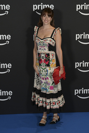 Diana Del Bufalo attends the Prime Video Presents Italy 2025 photocall at Cinema Barberini.