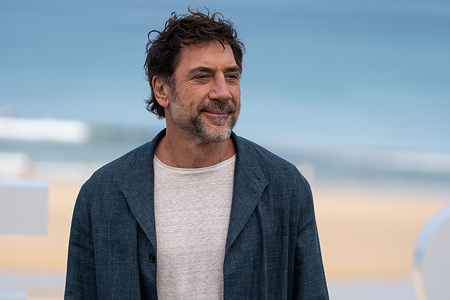 Spanish actor Javier Bardem, attends the photocall during the 72nd San Sebastian International Film Festival. Javier Bardem will receive the Donostia Award in recognition of his career during the opening gala of the 72nd San Sebastian International Film Festival.