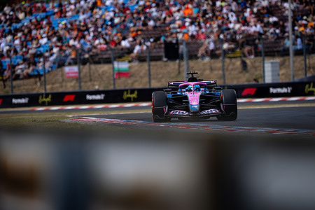 Pierre Gasly (FRA) (BWT Alpine Formula One Team) during free practice 1 of the Formula 1 Aws Hungarian Grand Prix 2026 at the Hungaroring.