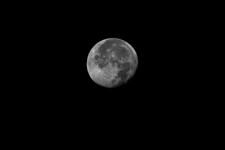 Sturgeon Moon (Supermoon of the Sturgeon) in Marseille, France.