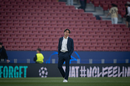 Giuliano Simeone (Atlético de Madrid) seen during a UEFA Champions League match between FC Barcelona and Atletico de Madrid at Spotify Camp Nou. Final Score: FC Barcelona 0 - Atletico de Madrid 2.