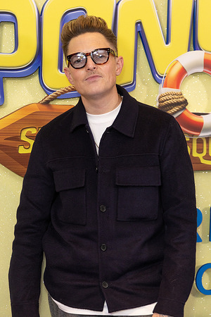 Rossi Woods attends The SpongeBob Movie, Search for SquarePants UK Gala Film Screening at Odeon Luxe, Leicester Square.