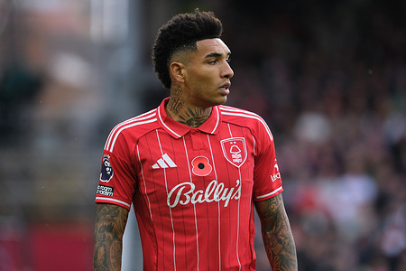 Igor Jesus of Nottingham Forest seen during the Premier league football match between Nottingham Forest and Leeds United at the City Ground. Final score Nottingham Forest 3 : 1 Leeds United