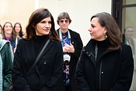 Visit of Alice Rufo, Minister Delegate to the Minister of the Armed Forces and Veterans Affairs and delegation, to the Montluc National Prison. Political visit of Alice Rufo, Minister Delegate to the Minister of the Armed Forces and Veterans, to the Montluc National Prison Memorial, a major national memorial site for internment by the Vichy regime and the German authorities during the occupation, preserved and maintained by the Ministry of the Armed Forces, where nearly 10,000 people were interned between 1943 and 1944.