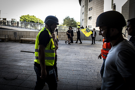 Israeli first responders and ultra Orthodox Jews seen at a site that was damaged by an Iranian ballistic missile strike. Iran announced on Friday that it would not engage in talks over its nuclear program while under Israeli attack, as European powers pushed for renewed negotiations and the United States weighed possible involvement in the conflict. Meanwhile, a week into its military campaign, Israel reported striking dozens of targets overnight, including missile production facilities, military sites in western and central Iran, and a research center in Tehran it claims is linked to nuclear weapons development.