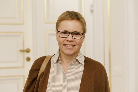 Maryna Zolatava, former political prisoner and former editor-in-chief of Belarus’ largest independent online media outlet Tut.by, attends a New Year’s reception hosted by Polish President Karol Nawrocki (not in picture), one month after her release as part of Belarusian-U.S. agreements. Polish President Karol Nawrocki hosts a New Year’s reception for members of the Belarusian diaspora at the Belvedere Palace, attended by Belarusian opposition leader Sviatlana Tsikhanouskaya, journalists, civil society representatives, politicians and former political prisoners. It is the fifth consecutive year the Polish president has held a New Year’s reception with the Belarusian diaspora.