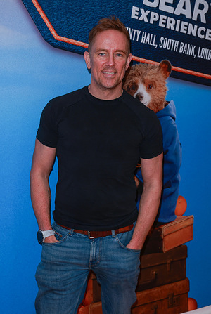 Simon Thomas seen attending The Paddington Bear Festive Experience VIP Day at County Hall in London.