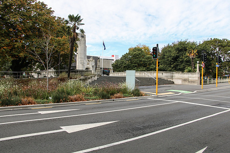 A view of an empty street in Christchurch due to coronavirus lockdown.Prime Minister Jacinda Ardern has announced New Zealand will lift its coronavirus lockdown allowing a return to a nearly normal life for the country's five million people, as health officials reported that the final person known to have contracted the infection had recovered.