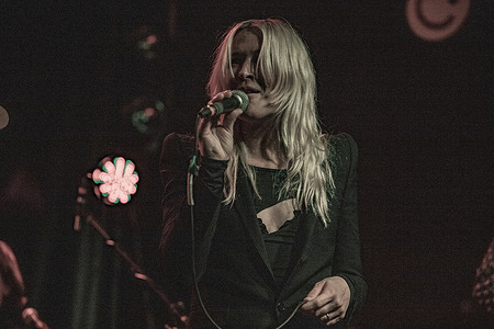 Natalie Bergman performs live at the Covo club in Bologna. Los Angeles-based singer, songwriter and producer Natalie Bergman took the stage at the Covo club to present "My Home Is Not in This World", her second album released on July 18th via Third Man Records.