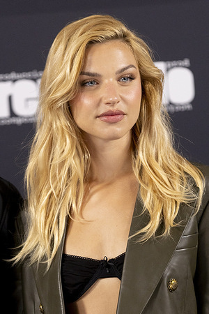 Mirela Balic attends the 'El Talento' Photocall at Thompson Madrid.