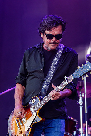 Paul Langlois (Tragically Hip) performs at Rockin' Thunder in Edmonton.