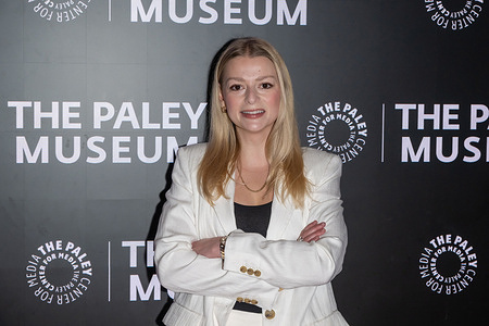 Margarita Lyadova attends The PaleyImpact event "Jewish Storytelling In The Podcast Era" at Paley Museum on April 30, 2026 in New York City.