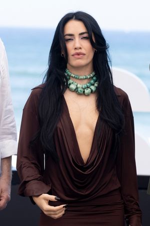 Lali Espósito attends the 'Glaxo' Photocall during 74st San Sebastian International Film Festival at Kursaal Palace.