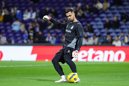 Diogo Costa (FC Porto) seen in action during the match between FC Porto and Moreirense at Dragao Stadium. Final Score: FC Porto 3 : 0 Moreirense.