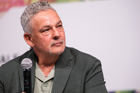 Former Italian football player Roberto Baggio attends an event during the opening day of the Turin International Book Fair at Lingotto Fiere . Salone Internazionale del Libro di Torino (Turin International Book Fair) officially opens its 2026 edition at Lingotto Fiere, welcoming thousands of visitors, publishers, writers and publishing industry professionals during the first day of the event.