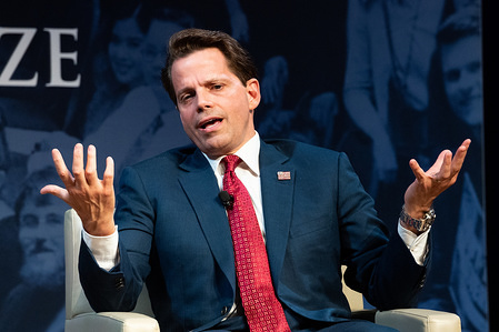 Anthony Scaramucci, Former White House Communications Director, speaking at the Turning Point High School Leadership Summit in Washington, DC.
