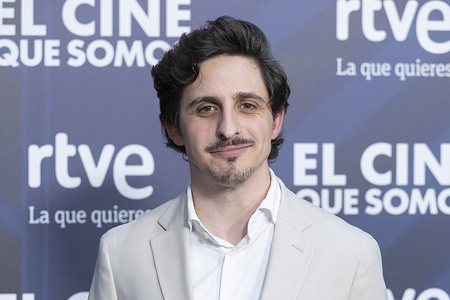 Óscar Lasarte attended 'El Cine Que Somos' Photocall at the Circulo de Bellas Artes cultural centre on March 17, 2026 in Madrid, Spain