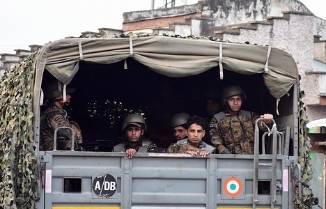 Indian Air Force soldiers arrive at Wuyan area of Pampore. India launched "Operation Sindoor," striking nine sites in Pakistan, triggering sharp condemnation from Islamabad. Pakistan reported missile attacks on six locations, including the Wuyan area of Pampore, resulting in at least eight deaths and over 35 injuries. The Pakistani government condemned the strikes as an "act of war" and vowed a strong response.