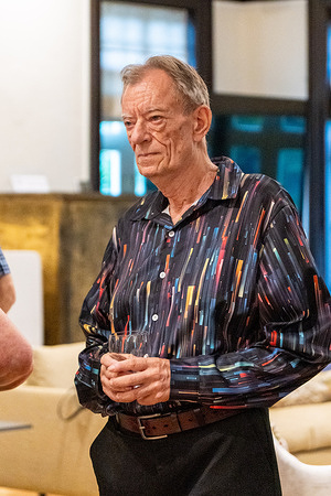 Eric Rosenbaum, a member of the Dutch Association, listens to the petitioner's speech at the Embassy of the Kingdom of the Netherlands. The Dutch Association presented a petition to H.E. Ambassador Mr. Remco van Wijngaarden opposing the planned sale of the Dutch embassy compound on Wireless Road. Valued at €450 million, the historic site is considered a symbol of 400 years of Dutch-Thai relations. Critics warn that the sale would result in irreversible heritage loss. The community calls on the Dutch government to reconsider its decision.