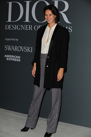 Renee Stewart attends the Christian Dior Designer of Dreams fashion exhibition supported by Swarovski at the V&A Museum London.