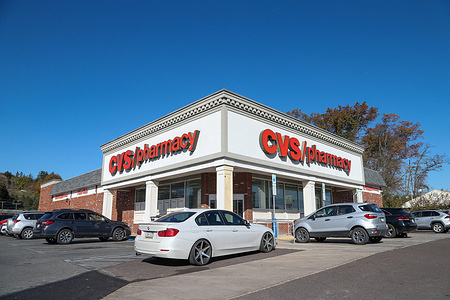 A CVS pharmacy is seen in Bloomsburg.