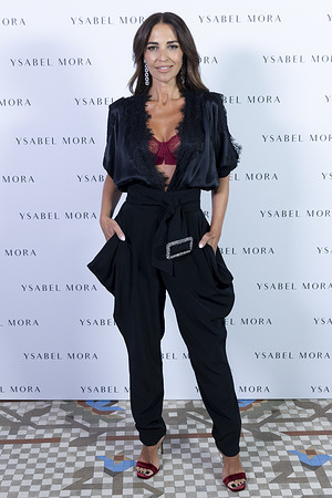 Paula Echevarria presents 'Ysabel Mora’s new lingerie collection ' Photocall at Leclab in Madrid.