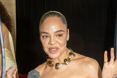Tessa Thompson attends the 2026 Lincoln Center Theater Spring Gala honoring Robert Downey Jr. & Susan Downey at Vivian Beaumont Theatre at Lincoln Center.