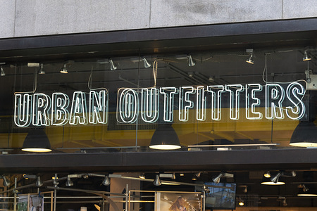 Urban Outfitters store seen at Oxford Street.