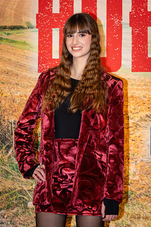 Letizia Arnò attends the photocall of “Buen Camino” at Bernini Bristol Hotel .