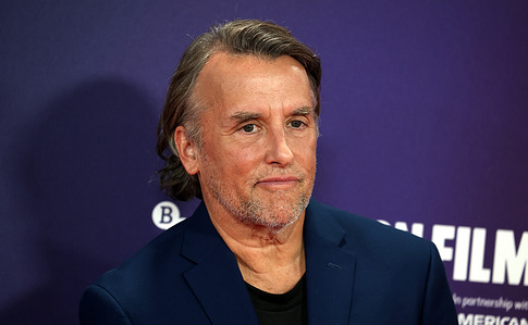 Richard Linklater attends the "Blue Moon" UK premiere during the 69th BFI London Film Festival at The Royal Festival Hall.