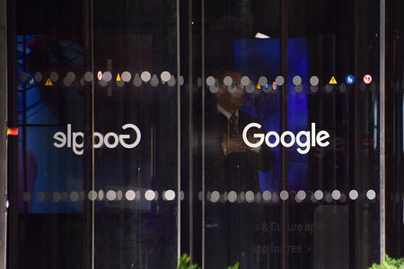 General view of the Google headquarters in King's Cross as the tech giant faces a 5 billion pound lawsuit in the UK for allegedly abusing its online search dominance.