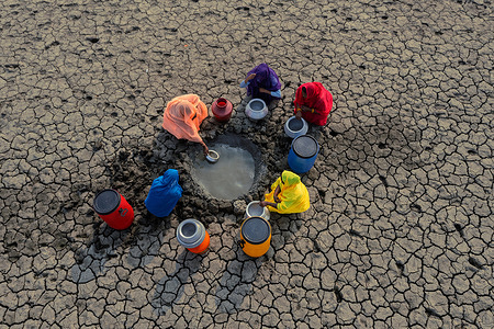 A family gathers around the newly found water source. This moment is a reminder that climate change is no longer a distant threat it's a present crisis. It's a call for awareness, action, and urgent policy changes to protect vulnerable communities before it's too late.