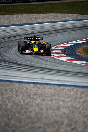 Oracle Red Bull Racing 1 Team's japan driver Yuki Tsunoda competes during the free practice three of the Formula 1 Austrian Grand Prix 2025.