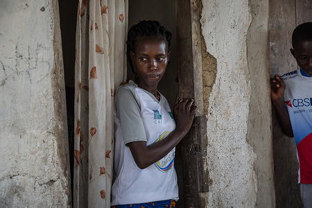 Marie Souma Woro, 27, once a TB patient in the TB hospital in Monrovia.
Liberia is listed as one of the high-burden countries for tuberculosis by the World Health Organization. In September, the United Nations will hold the first-ever meeting on ending TB.