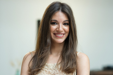 Singer Ana Guerra poses during a portrait session in Madrid.