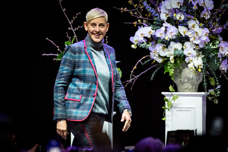 American comedian, television host, actress, writer, producer, and LGBT activist, Ellen DeGeneres was in Toronto's Scotiabank Arena for a moderated Q&A titled "A Conversation with Ellen DeGeneres".