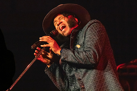 Fantastic Negrito performs live at the Blue Note Milano, the fourth set (two per night) that has sold out. This is the fourth set (two per night) that has sold out