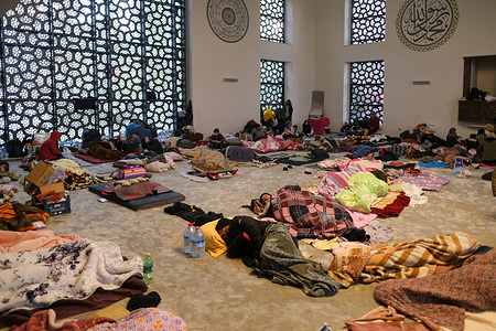 Earthquake survivors shelter in a mosque. Turkey and Syria have experienced the worst earthquakes to strike the region in almost a century. A 7.8-magnitude quake struck southeastern Turkey, which was followed by a second quake of 7.7 in northern Syria. More than 30,000 people are reported to have died as a result of the quakes and the death toll is still rising.