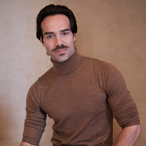 Spanish-American ballet dancer Gonzalo Garcia poses during his portrait session in Madrid.