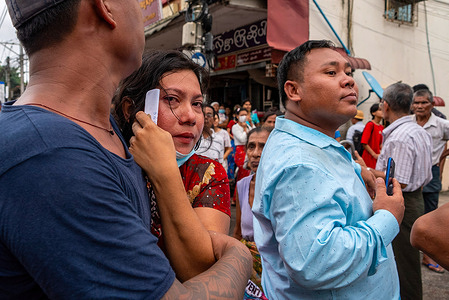 A woman holds her family member upon her release from the Insein Correctional Department in Yangon. The Myanmar military declared an amnesty for more than 7,500 detainees nationwide as part of the commemoration of the Full Moon Day of Waso. Myanmar's former leader Aung San Suu Kyi received pardons on five out of 19 charges, reducing her 33-year sentence by six years, while former president Win Myint had two of his charges pardoned, resulting in a reduced jail sentence.