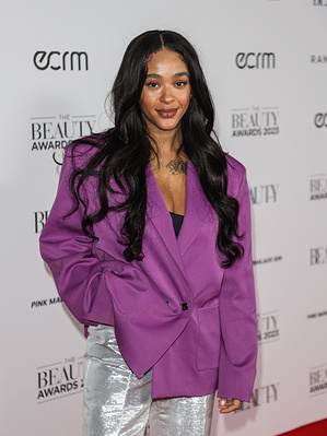 Yinka Bokinni attends The Beauty Awards 2023 in London.