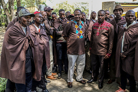 Members of the Ogiek Community gather outside Nakuru Law Courts after the mention of their case challenging the Government of Kenya's attempt to evict them from Mau Forest.The court gave extension of conservatory orders restraining the government from evicting the community pending hearing of their application. In 2022, the African Court on Human and People's Rights sitting in Arusha Tanzania, mandated the Government of Kenya to pay $1.3 million in reparations to the Ogiek People for injustices and discrimination they endured. In the landmark judgment, the court also directed the Kenyan government to officially recognize the Ogiek as indigenous people of Kenya.