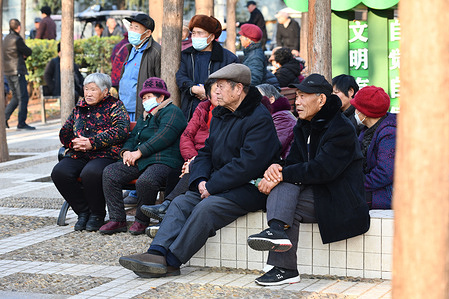 In the woods of the city park, elderly people gather together to chat and bask in the sun to pass the time. China faces with one of the world's fastest-growing aging populations, anticipating individuals over 60 to comprise 28% by 2040 due to rising life expectancy and declining fertility rates. In 2023, there were 9.02 million births and 11.10 million deaths. By 2040, the World Health Organization projects approximately 402 million people, constituting 28% of the total population, will be in this age group.
